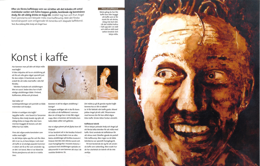 Konst i kaffe