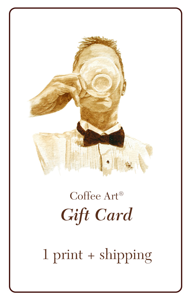 Coffee Art Gift Card