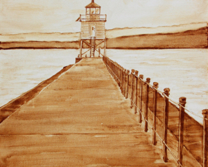 Coffee Art Breakwall