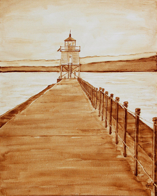 Coffee Art Breakwall
