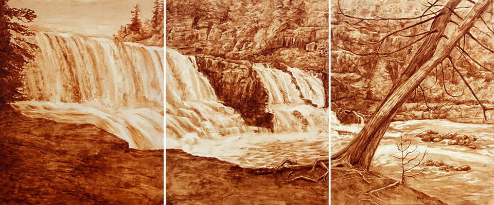 Gooseberry Falls Triptych