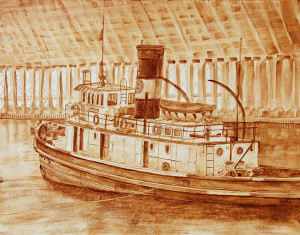 Coffee Art Historic Edna G