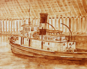 Coffee Art Historic Edna G