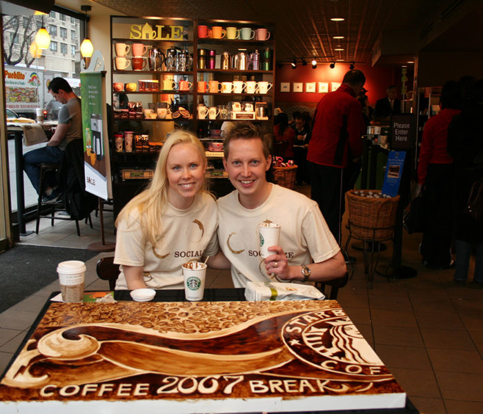 Coffee Art - Starbucks International Coffee Break